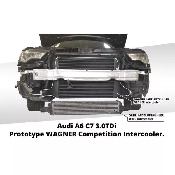 WAGNERTUNING Performance Ladeluftkühler Kit Audi A6 C7 3,0TDI
